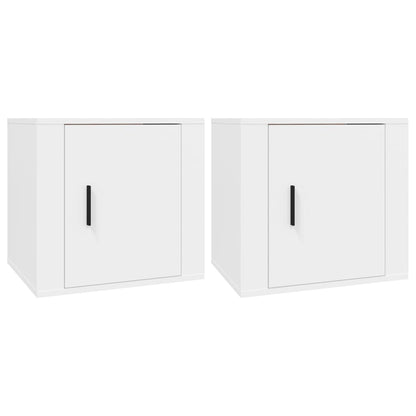 Nachtkastjes 2 St 50X39X47 Cm Wit