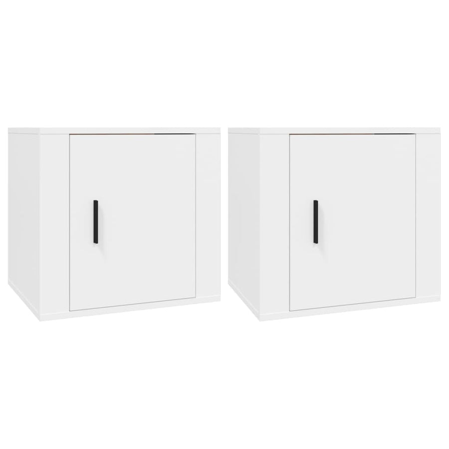 Nachtkastjes 2 St 50X39X47 Cm Wit