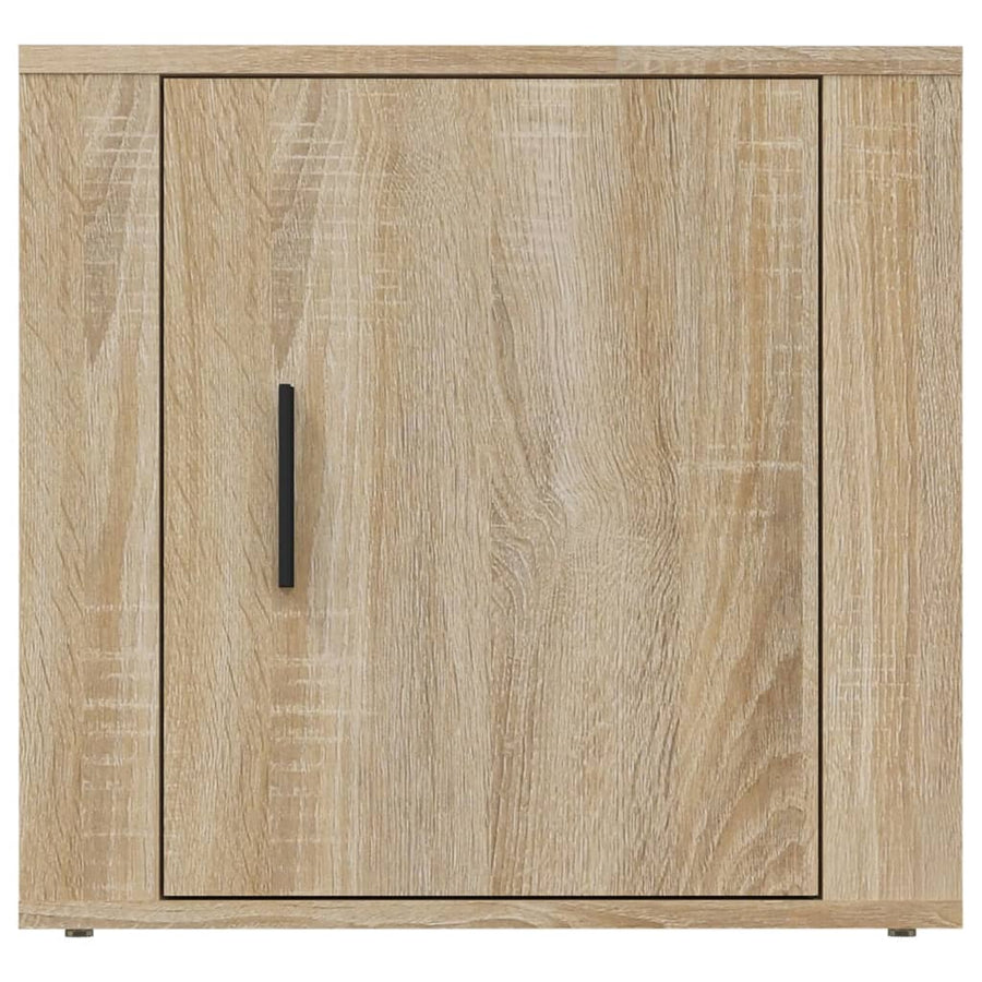 Nachtkastjes 2 St 50X39X47 Cm Sonoma Eikenkleurig