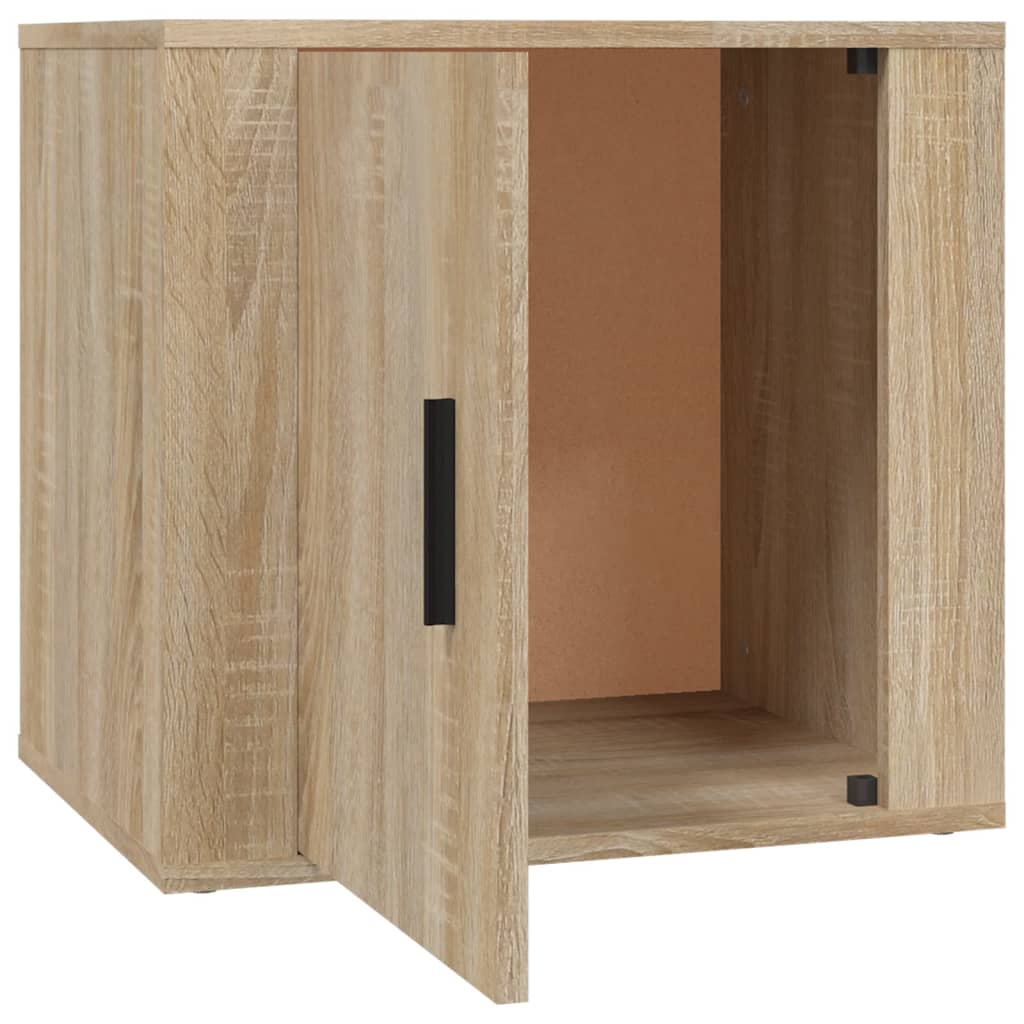 Nachtkastjes 2 St 50X39X47 Cm Sonoma Eikenkleurig