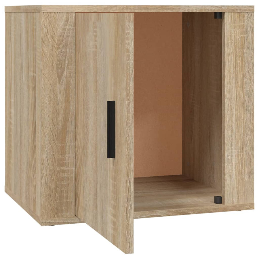 Nachtkastjes 2 St 50X39X47 Cm Sonoma Eikenkleurig