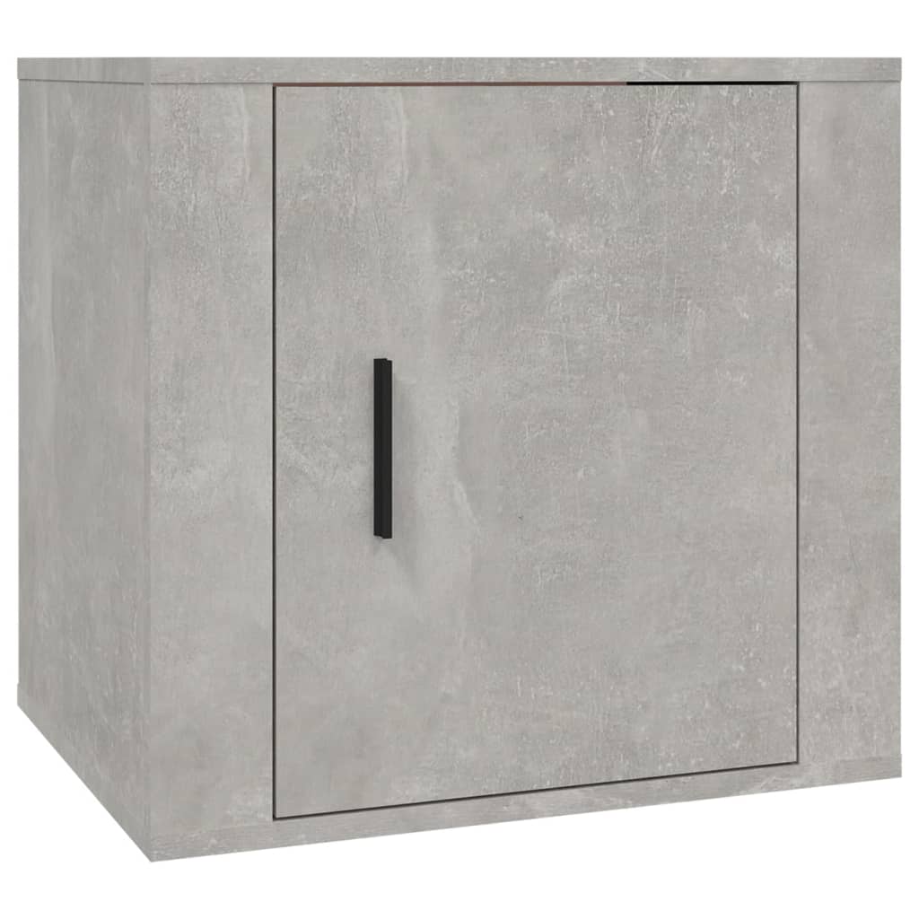 Nachtkastjes 2 St 50X39X47 Cm Betongrijs