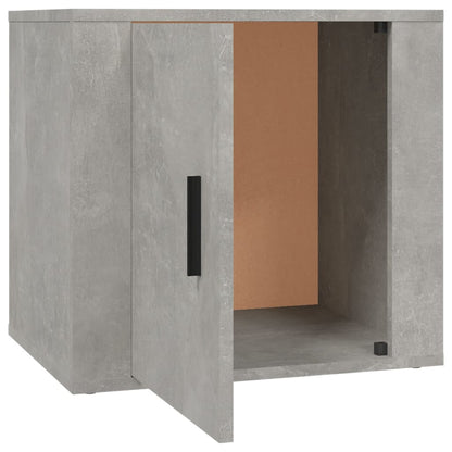 Nachtkastjes 2 St 50X39X47 Cm Betongrijs