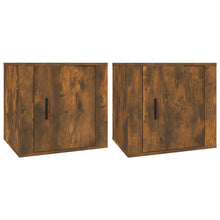 Nachtkastjes 2 St 50X39X47 Cm Gerookt Eikenkleurig