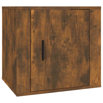 Nachtkastjes 2 St 50X39X47 Cm Gerookt Eikenkleurig