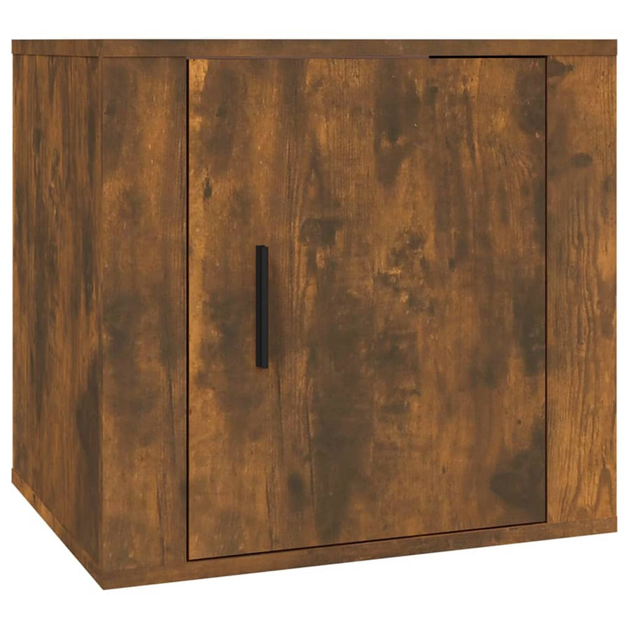 Nachtkastjes 2 St 50X39X47 Cm Gerookt Eikenkleurig