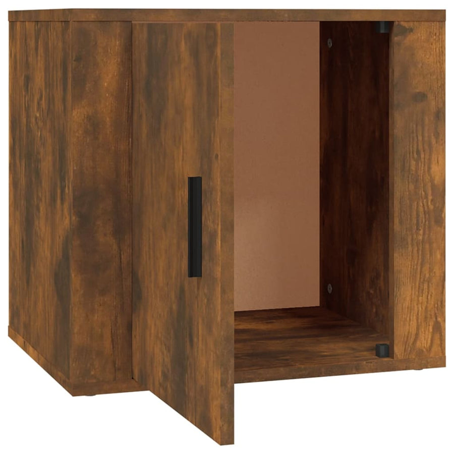 Nachtkastjes 2 St 50X39X47 Cm Gerookt Eikenkleurig