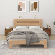 Nachtkastjes 2 st 50x39x47 cm gerookt eiken