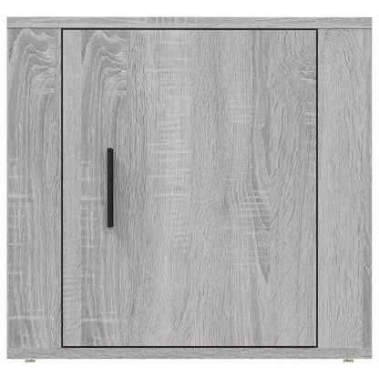 Nachtkastje 50X39X47 Cm Grijs Sonoma Eikenkleurig