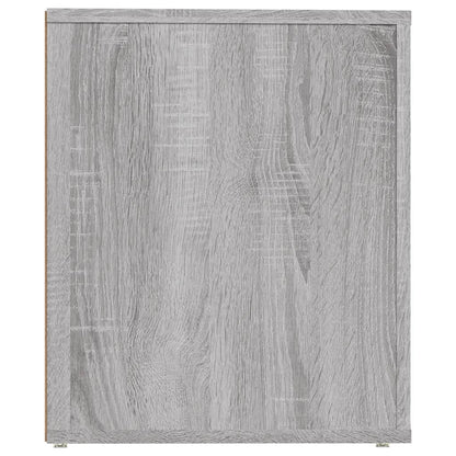 Nachtkastje 50X39X47 Cm Grijs Sonoma Eikenkleurig