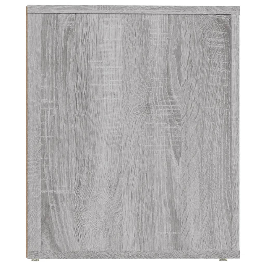 Nachtkastje 50X39X47 Cm Grijs Sonoma Eikenkleurig