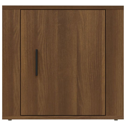 Nachtkastjes 2 St 50X39X47 Cm Bruin Eikenkleur