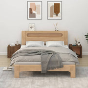 Nachtkastjes 2 stuks 50x39x47 cm bruin eikenkleur