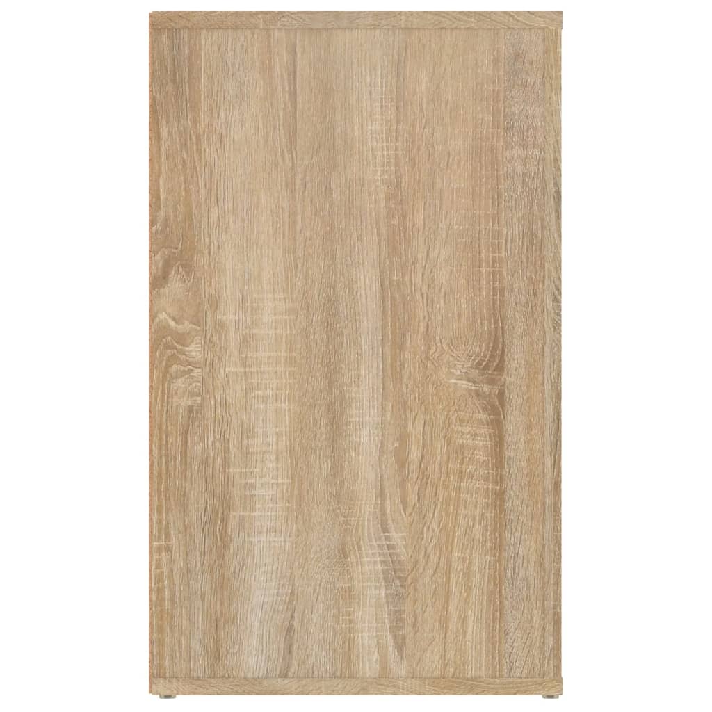 Nachtkastje 50X36X60 Cm Bewerkt Hout Kleurig Sonoma eiken