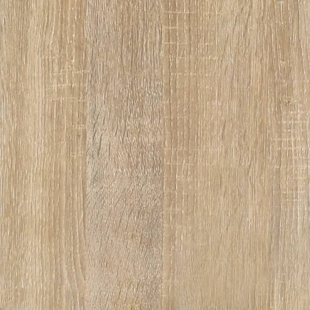 Nachtkastje 50X36X60 Cm Bewerkt Hout Kleurig Sonoma eiken