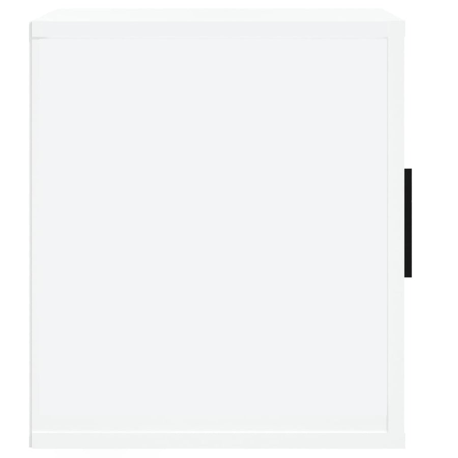 Tv-Meubel 00X35X40 Cm Bewerkt Hout Hoogglans wit