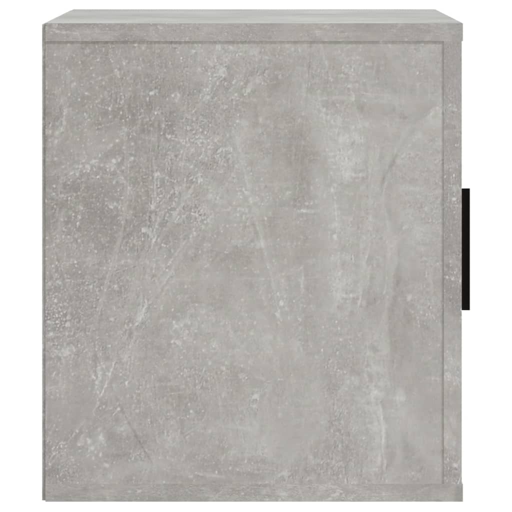 Tv-Meubel 00X35X40 Cm Bewerkt Hout Betongrijs