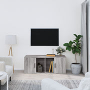 Tv-meubel 100x35x40 cm grijs sonoma eiken