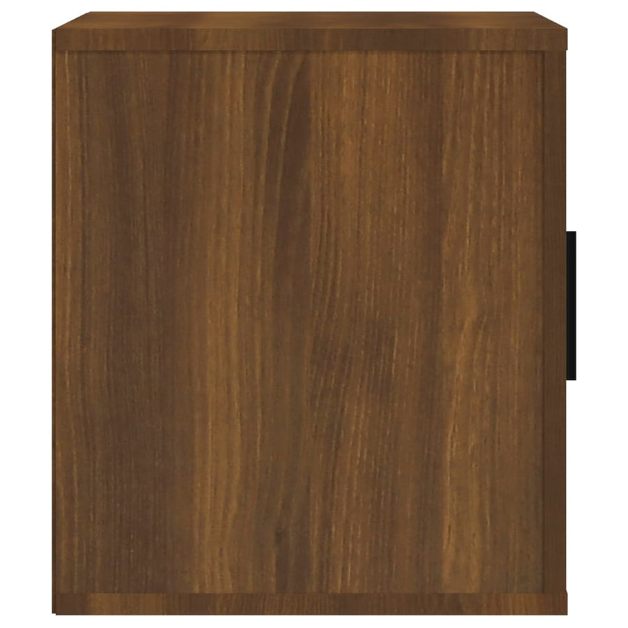 Tv-Meubel 00X35X40 Cm Bewerkt Hout Bruin Eikenkleur Bruineiken