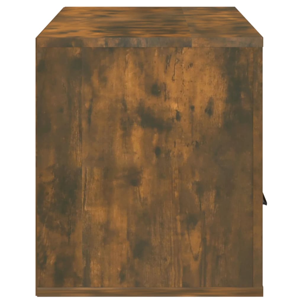 Tv-Meubel 00X35X40 Cm Bewerkt Hout Kleurig Gerookt eiken