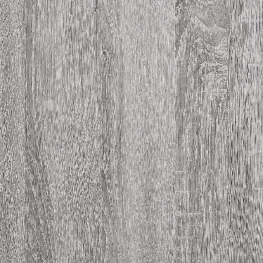Keukentrolley 60X45X80Cm Bewerkt Hout Grijs Sonoma Eikenkleurig