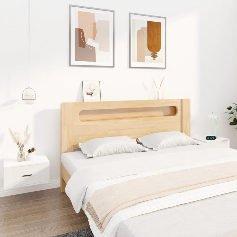 Nachtkastjes 2 St Wandgemonteerd 50X36X25 Cm Wit