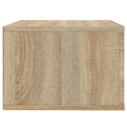 Nachtkastjes 2 St Wandgemonteerd 50X36X25 Cm Sonoma Eikenkleur