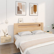 Nightstands 2 pcs wall-mounted 50x36x25 cm Sonoma oak colour