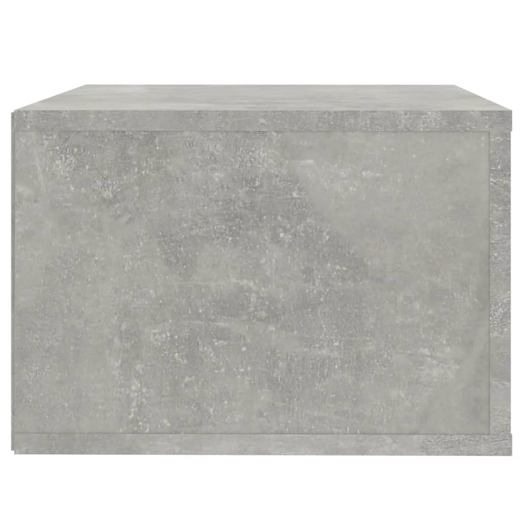 Nachtkastje Wandgemonteerd 50X36X25 Cm Betongrijs