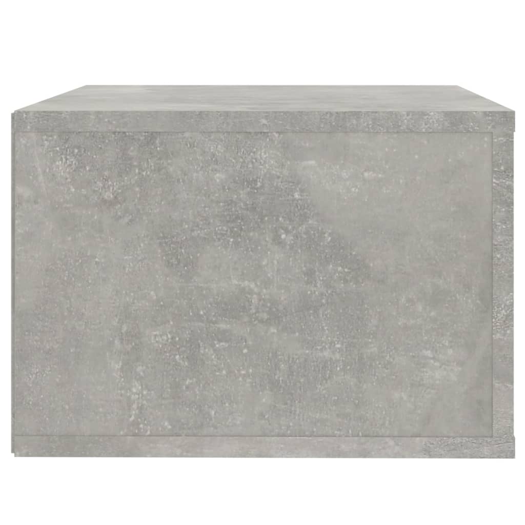 Nachtkastjes 2 St Wandgemonteerd 50X36X25 Cm Betongrijs