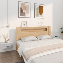 Nachtkastjes 2 St Wandgemonteerd 50X36X25 Cm Grijs Sonoma Eiken