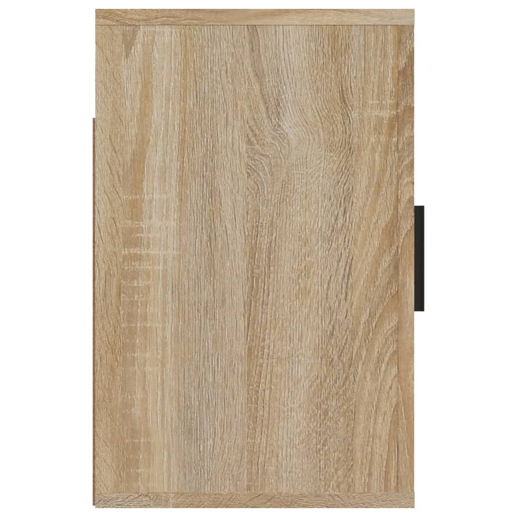 Nachtkastjes 2 St Wandgemonteerd 50X30X47 Cm Sonoma Eikenkleur