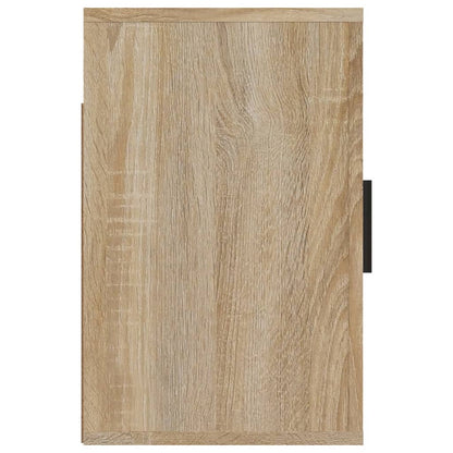 Nachtkastjes 2 St Wandgemonteerd 50X30X47 Cm Sonoma Eikenkleur