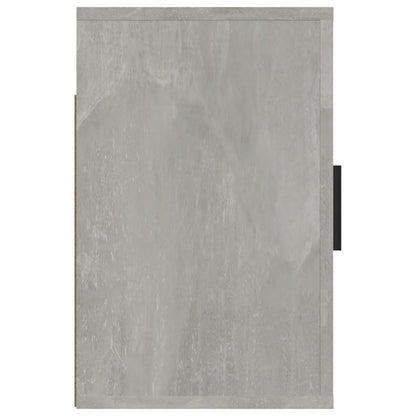 Nachtkastje Wandgemonteerd 50X30X47 Cm Betongrijs