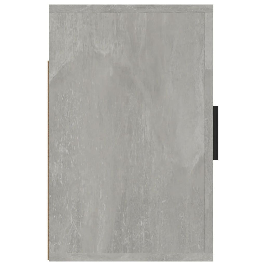 Nachtkastje Wandgemonteerd 50X30X47 Cm Betongrijs