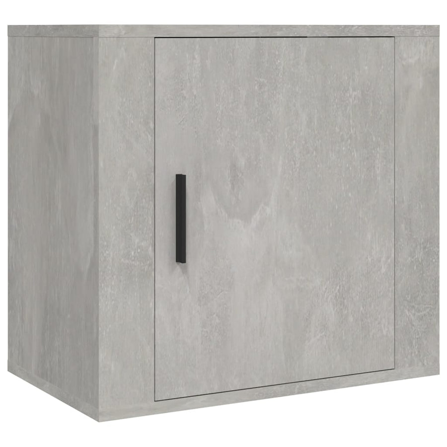 Nachtkastjes 2 St Wandgemonteerd 50X30X47 Cm Betongrijs