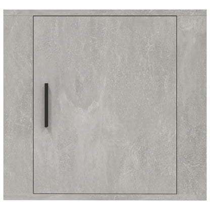 Nachtkastjes 2 St Wandgemonteerd 50X30X47 Cm Betongrijs