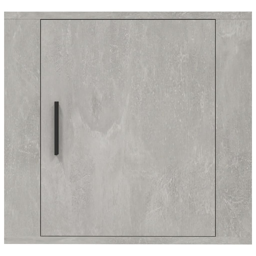 Nachtkastjes 2 St Wandgemonteerd 50X30X47 Cm Betongrijs