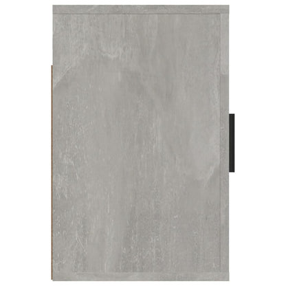 Nachtkastjes 2 St Wandgemonteerd 50X30X47 Cm Betongrijs