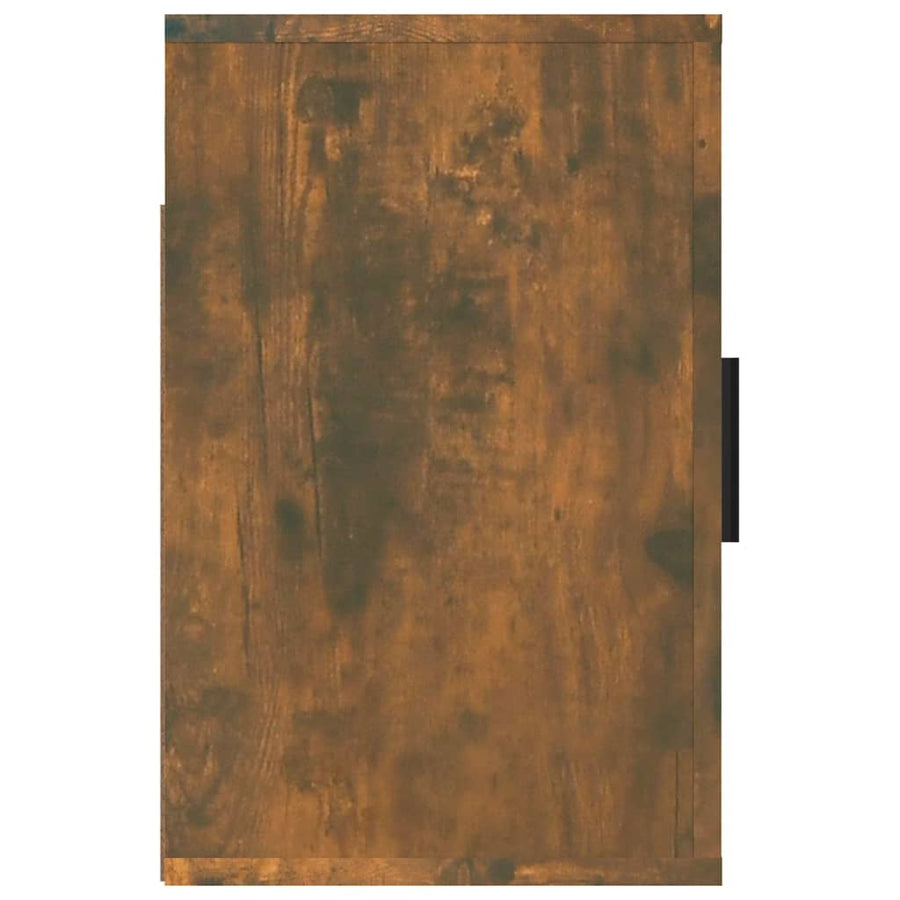 Nachtkastjes 2 St Wandgemonteerd 50X30X47 Cm Gerookt Eikenkleur