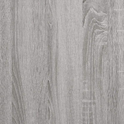 Nachtkastje Wandgemonteerd 50X30X47 Cm Grijs Sonoma Eikenkleur
