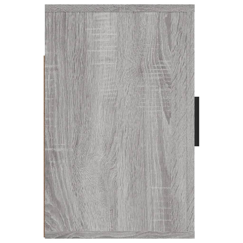 Nachtkastjes 2 St Wandgemonteerd 50X30X47 Cm Grijs Sonoma Eiken
