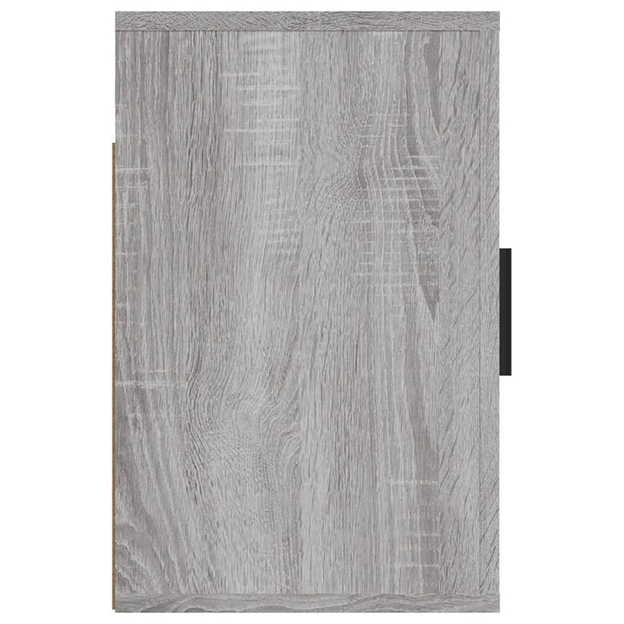 Nachtkastjes 2 St Wandgemonteerd 50X30X47 Cm Grijs Sonoma Eiken