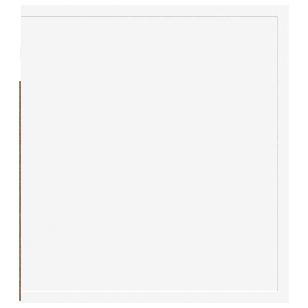 Nachtkastjes 2 St Wandgemonteerd 50X36X40 Cm Wit