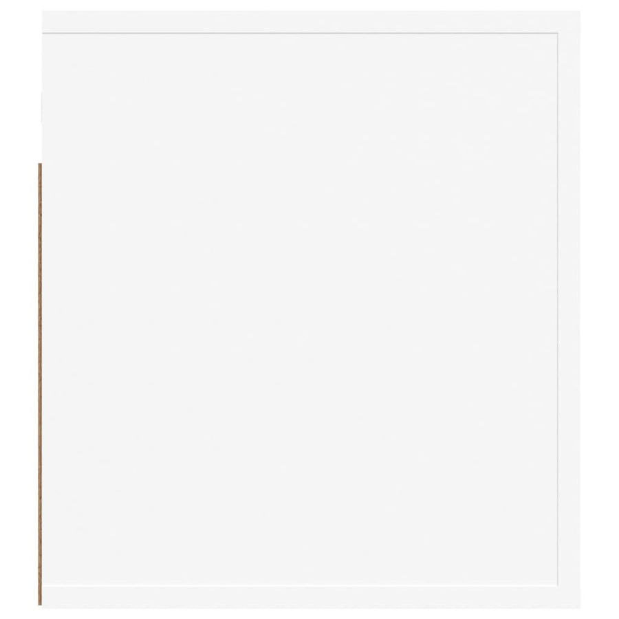 Nachtkastjes 2 St Wandgemonteerd 50X36X40 Cm Wit