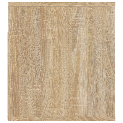 Nachtkastjes 2 St Wandgemonteerd 50X36X40 Cm Sonoma Eikenkleur