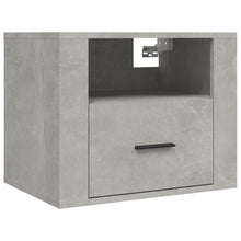 Nachtkastje Wandgemonteerd 50X36X40 Cm Betongrijs