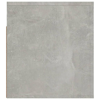 Nachtkastjes 2 St Wandgemonteerd 50X36X40 Cm Betongrijs