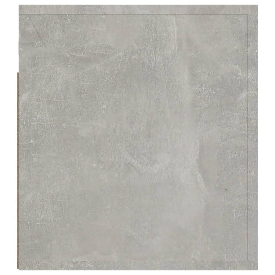 Nachtkastjes 2 St Wandgemonteerd 50X36X40 Cm Betongrijs