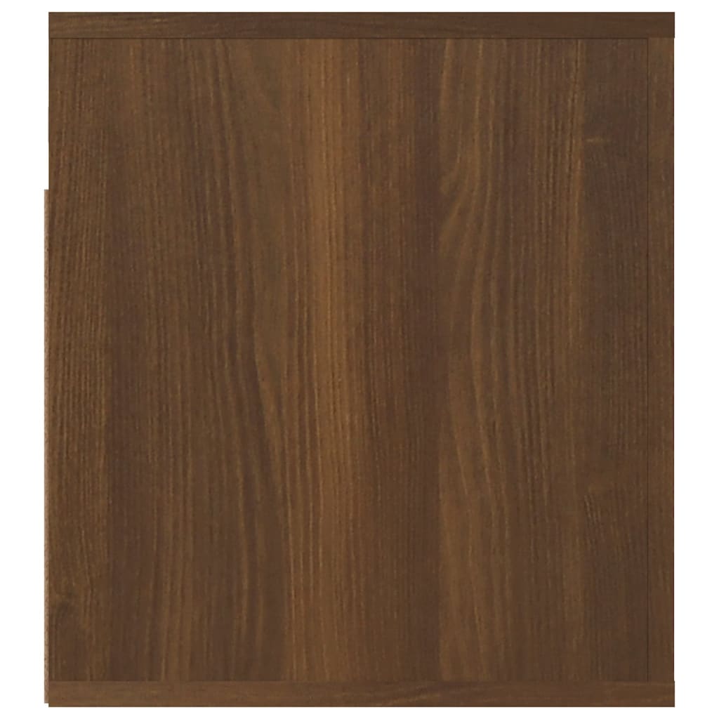 Nachtkastjes 2 St Wandgemonteerd 50X36X40 Cm Bruin Eikenkleur
